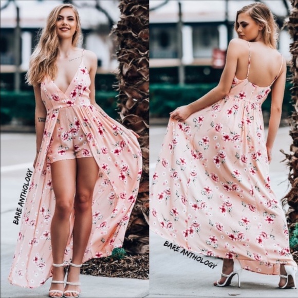 💐NWT Beautiful Combo Skirt Romper - Picture 4 of 4